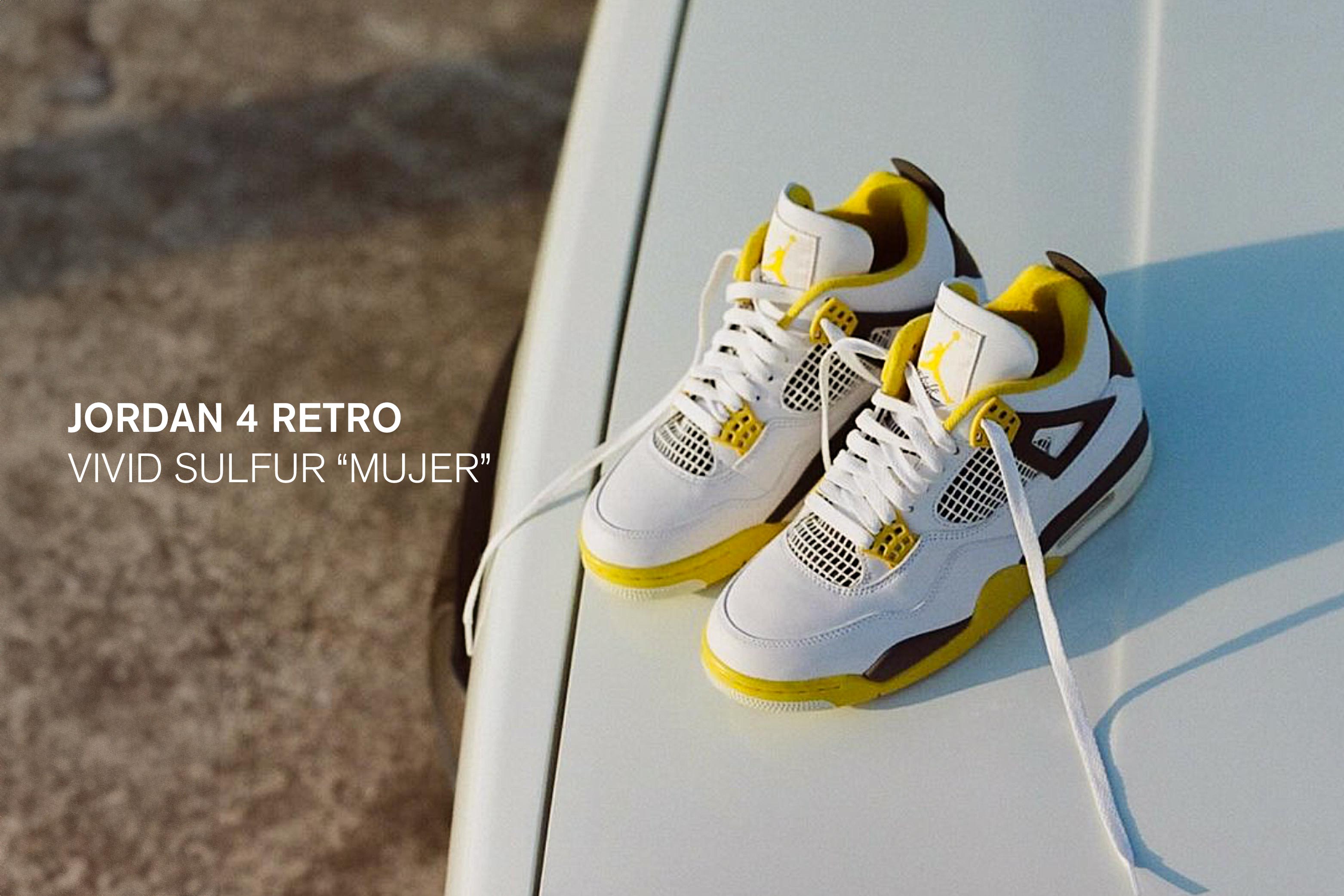 AIR JORDAN 4 'VIVID SULFUR' – HYPE