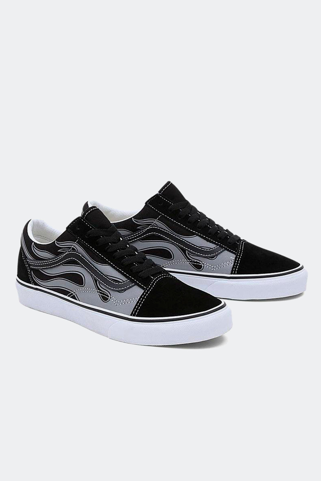 Vans top con flamas