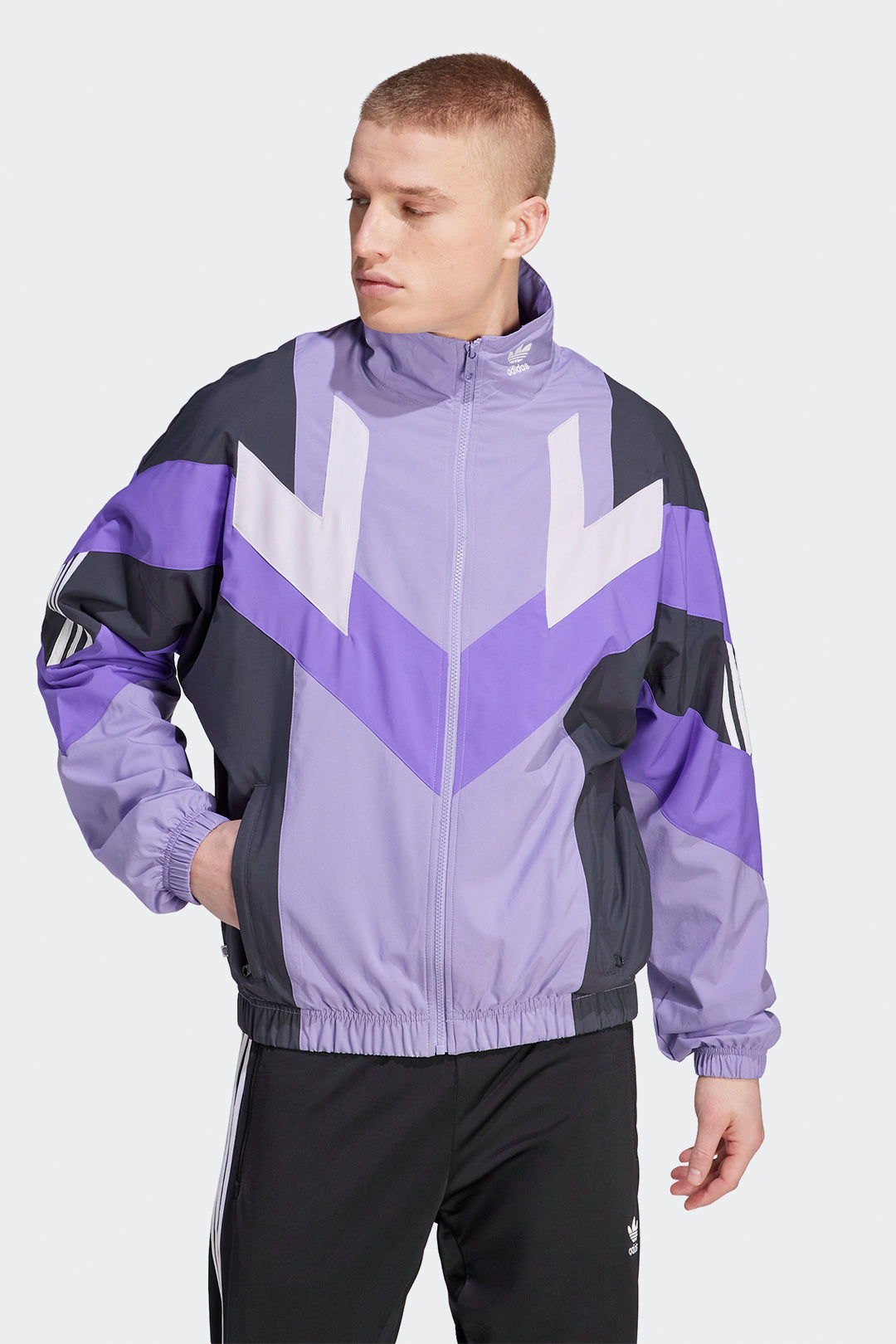 Chaqueta adidas purpura Clearance