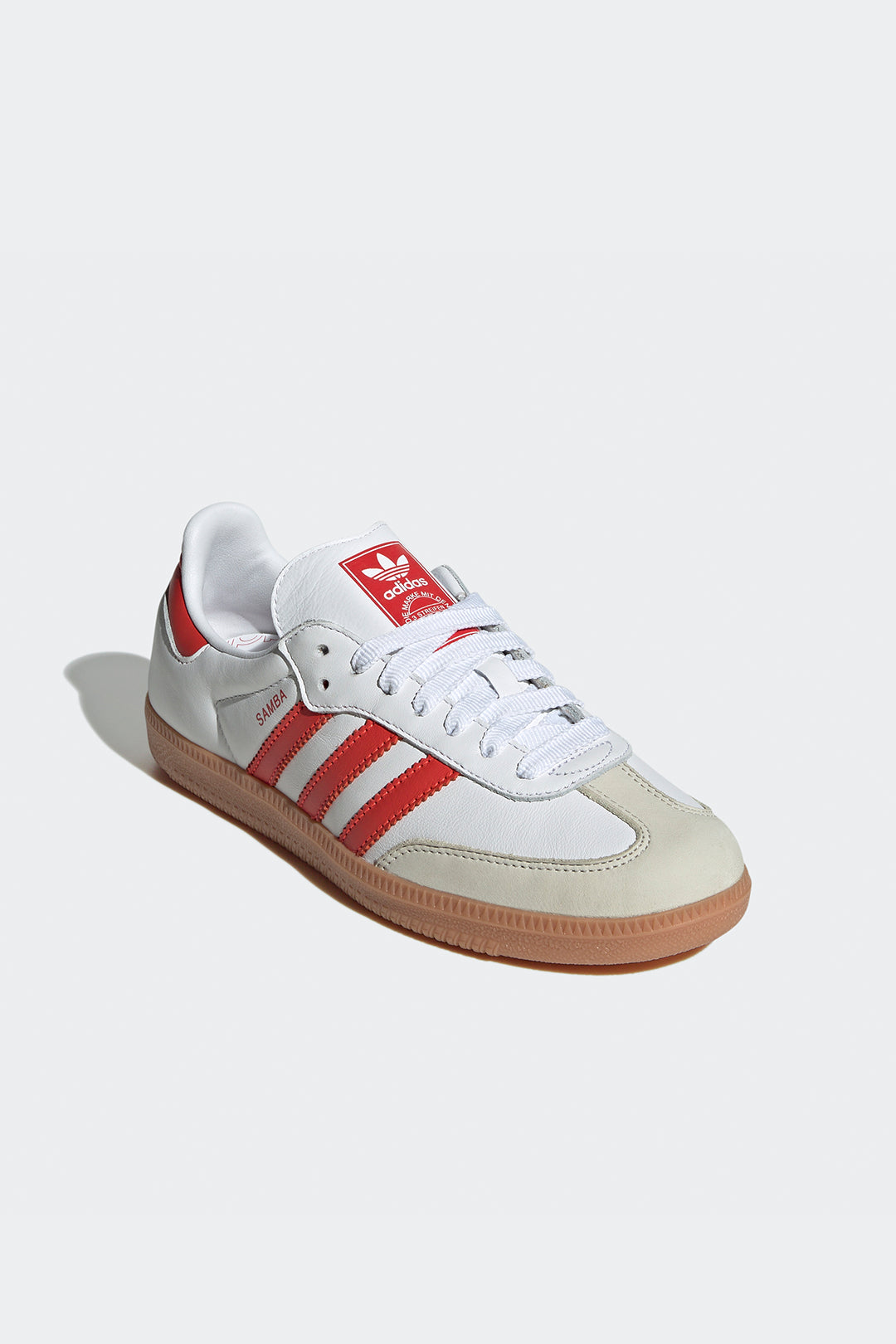 Mujer Adidas Samba Og Blanco Con Rojo IF6513 HYPE