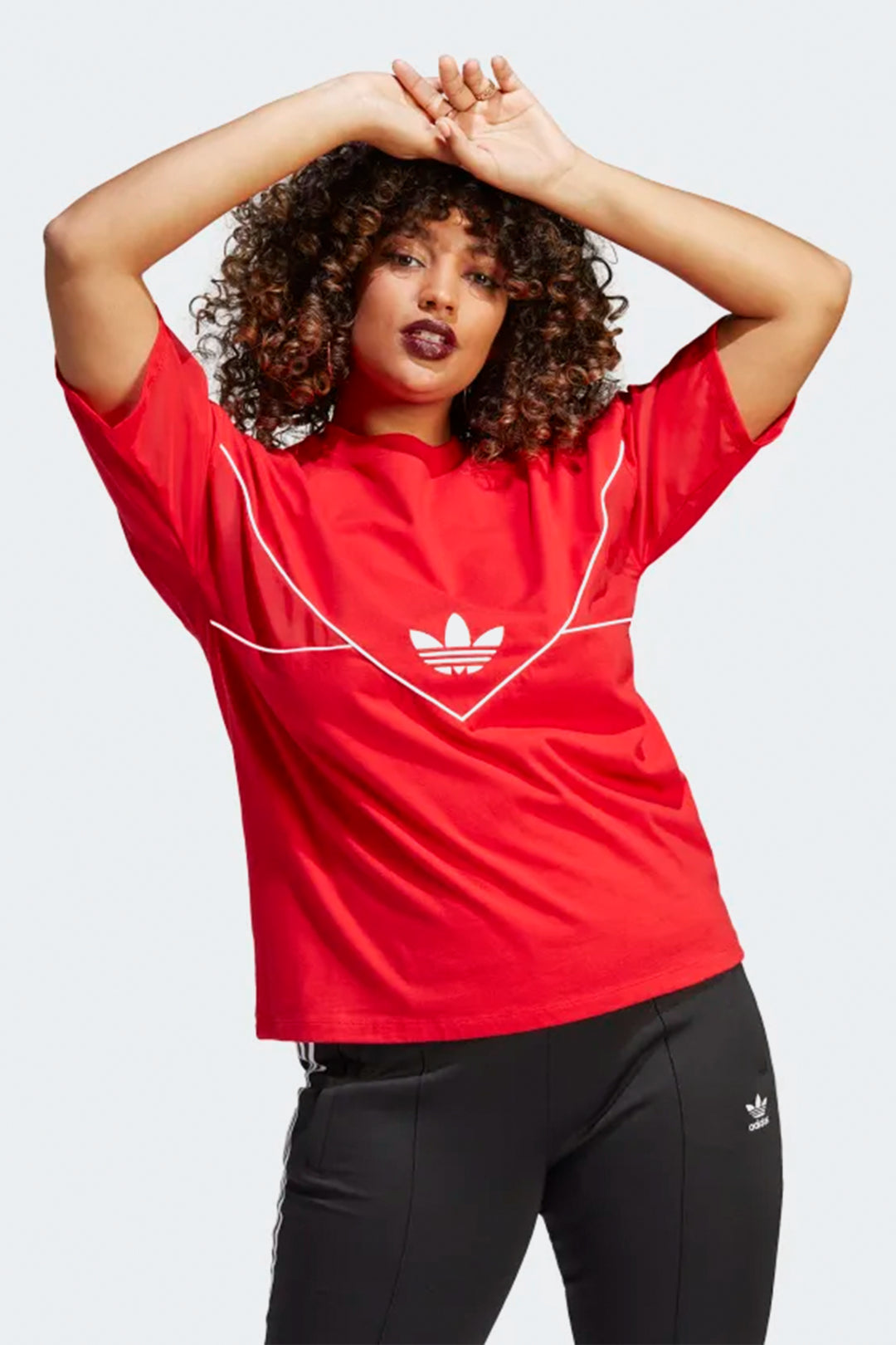 Reparador argumento Ecología Mujer Adidas Camiseta Roja | HYPE