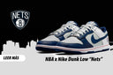 NIKE DUNK LOW "NETS" - HYPE