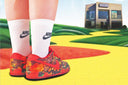 NIKE SB DUNK LOW PRO QS THE WIZARD OF OZ - POPPY FIELD