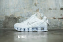 NIKE SHOX TL METALLIC SILVER MAX ORANGE