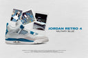 AIR JORDAN 4 'MILITARY BLUE'