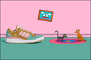 ADIDAS FORUM LOW THE SIMPSONS LIVING ROOM