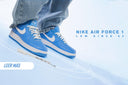 NIKE AIR FORCE 1 LOW SINCE 82 ‘’UNIVERSITY BLUE" - HYPE