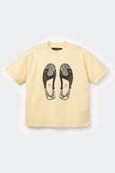 J Balvin Camiseta J4 Sneaker Print Amarilla - HYPE 1