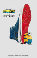 <h3>CONVERSE X<br/><em>MINIONS</em></h3>