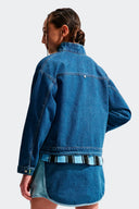 NIKE DENIM WINDRUNNER - NIÑOS