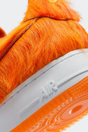 NIKE AIR FORCE 1 LOW ORANGE PONY HAIR