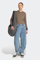 ADIDAS JEAN BARREL TIRO ALTO