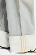 ADIDAS VINTAGE WIDE LEG DENIM - MUJER