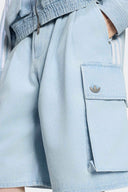 ADIDAS ADILENIUM SEASON 5 DENIM CARGO SHORTS