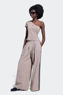 ADIDAS ADILENIUM 5.0 CAMISETA OFF SHOULDER - MUJER