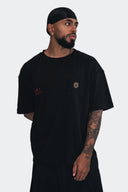 OMERTA CAMISETA NEGRA J BALVIN X RYAN CASTRO