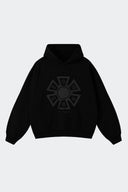 OMERTA HOODIE NEGRO J BALVIN X RYAN CASTRO
