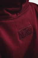 OMERTA HOODIE ROJO J BALVIN X RYAN CASTRO