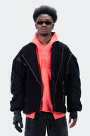 VENENO CHAQUETA DENIM CUERO