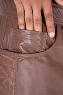 VENENO SHORT CUERO BROWN SHEATH