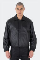 VENENO CHAQUETA DE CUERO NURSE