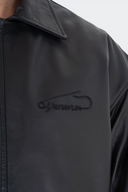 VENENO CHAQUETA DE CUERO NURSE