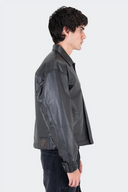 VENENO CHAQUETA DE CUERO NURSE