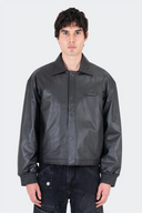 VENENO CHAQUETA DE CUERO NURSE