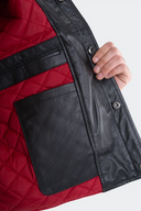 VENENO CHAQUETA DE CUERO NURSE