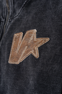 VENENO BUZO ZIPPER LEATHER COW