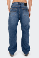 VENENO JEAN TRIPLE WAISTBAND BLUE