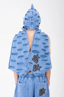 VENENO BUFANDA SHARK BLUE VN-0466