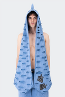 VENENO BUFANDA SHARK BLUE VN-0466