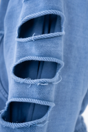 VENENO BUZO ZIPPER SHARK BLUE VN-0468