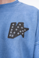 VENENO CREWNECK SHARK BLUE VN-0471