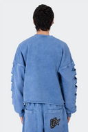 VENENO CREWNECK SHARK BLUE VN-0471