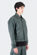 VENENO CHAQUETA DE CUERO EMERALD VIPER VN-0486