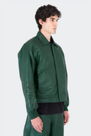 VENENO CHAQUETA DE CUERO EMERALD VIPER
