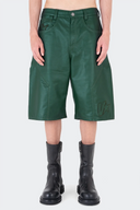 VENENO SHORT DE CUERO EMERALD VIPER