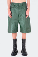 VENENO SHORT DE CUERO EMERALD VIPER
