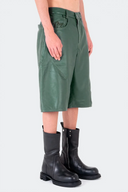 VENENO SHORT DE CUERO EMERALD VIPER