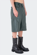 VENENO SHORT DE CUERO EMERALD VIPER VN-0487