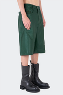 VENENO SHORT DE CUERO EMERALD VIPER