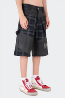 VENENO SHORT DENIM FRAGMENT