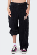 VENENO PANTALÓN CORDUROY VSTAR PATCH LEATHER