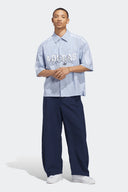 ADIDAS PANTALON BARREL AZUL