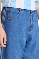 ADIDAS PANTALON DENIM FIREBIRD