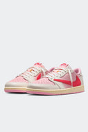 JORDAN 1 LOW OG X TRAVIS SCOTT TROPICAL PINK
