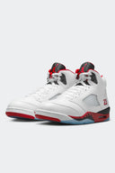 JORDAN 5 RETRO FIRE RED BLACK TONGUE