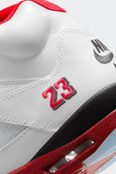 JORDAN 5 RETRO FIRE RED BLACK TONGUE